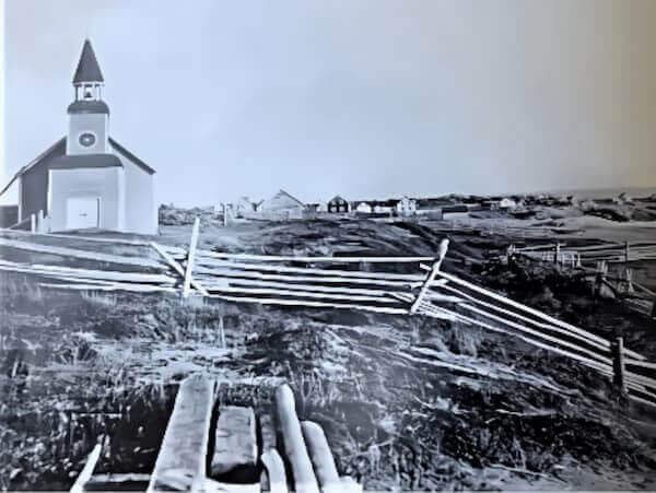 Photographie du lieu associé au récit