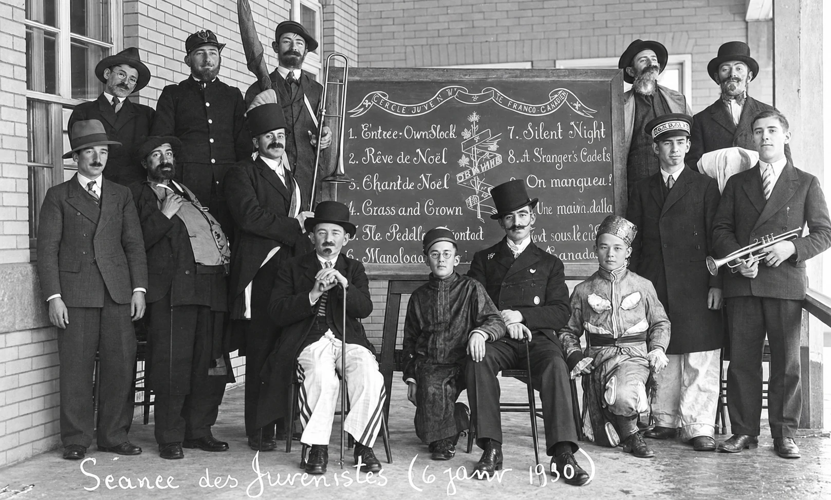 Sesión de los Juvenistas en 1930